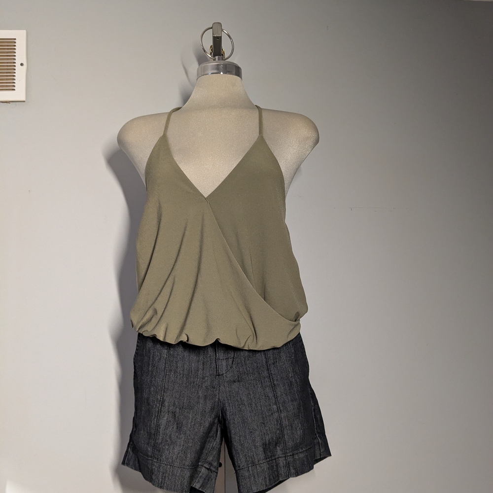 Kendall & Kylie Olive Green Camisole Top - Picture 4 of 10